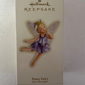 Hallmark Keepsake Pansy Fairy #2 in Series, NIB, RARE